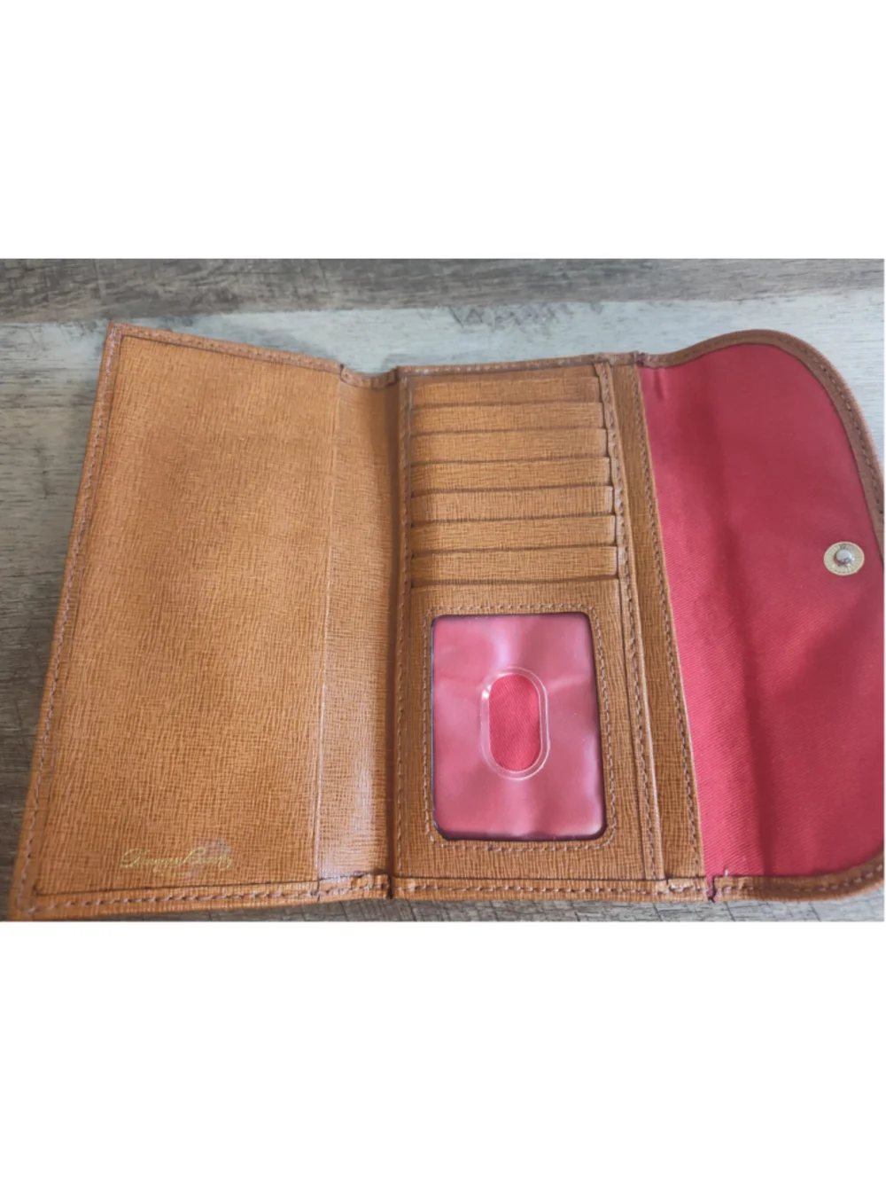 Women's Dooney & Bourke Wallet One Size Beige Brown Monogram